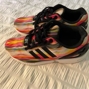 ADIDAS - Torsion ZX Flux Multi Color Rainbow Sneakers